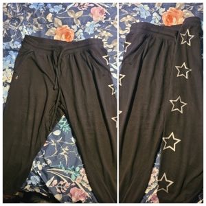 Joggers with Silver Stars